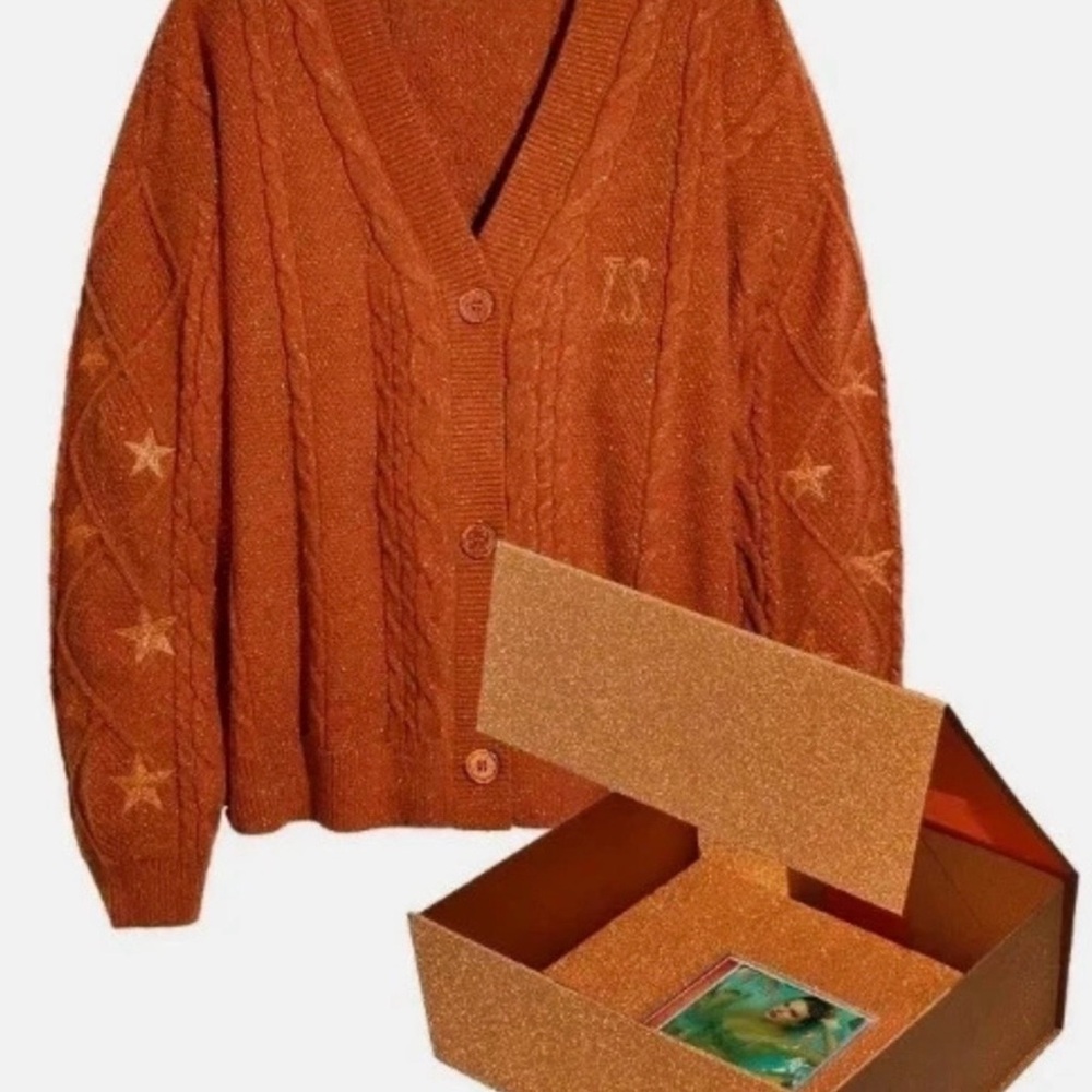 Taylor Swift The Life of a Showgirl Cardigan, CD, and box Set